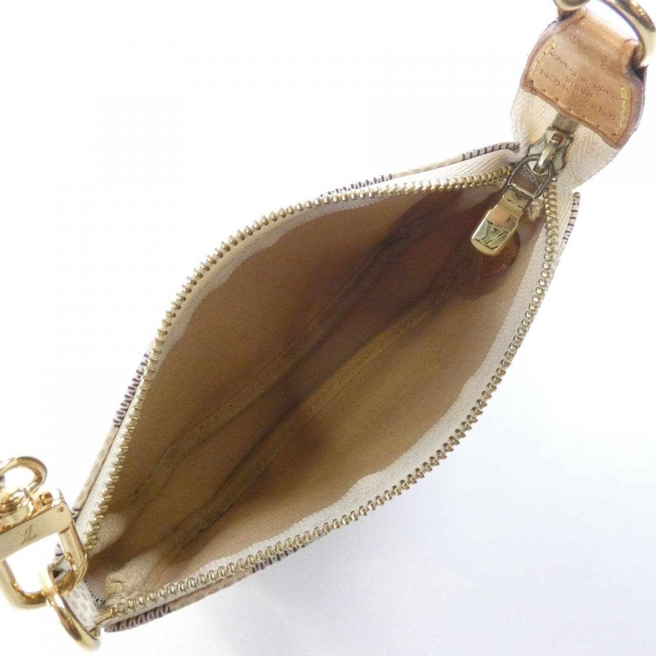 ルイヴィトン ダミエ アズール ミニ ポシェット アクセソワール N58010 アクセサリーポーチ