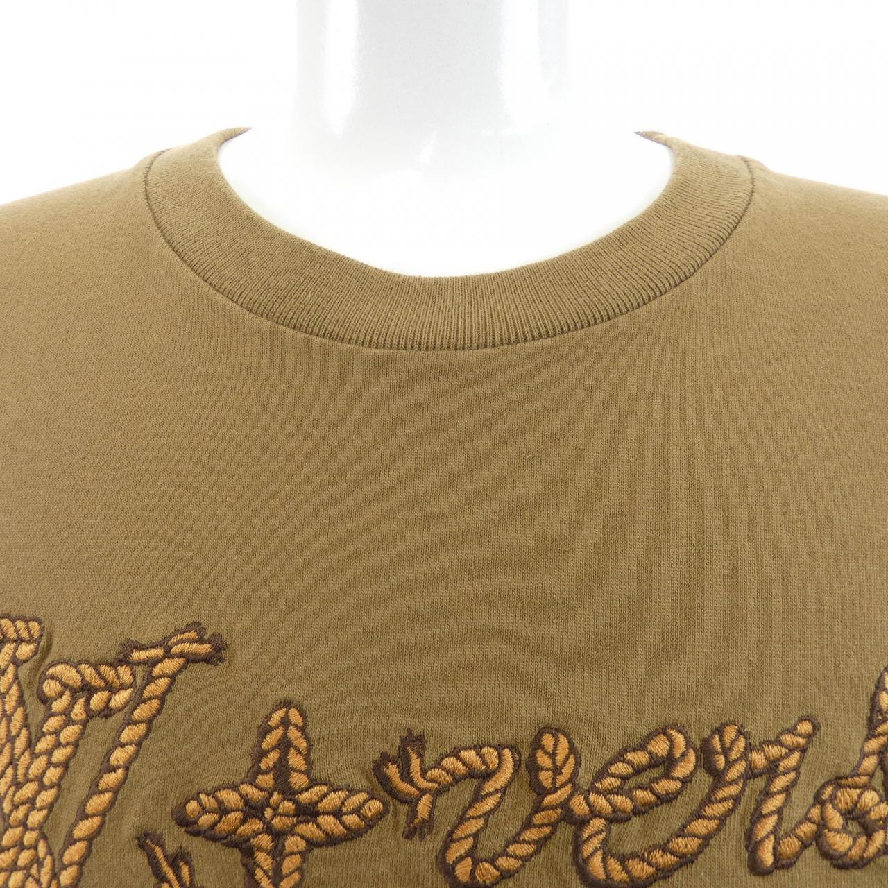 ルイヴィトン LOUIS VUITTON エンブロイダードシグネチャーコットンTシャツ HRY89WNPL Tシャツ