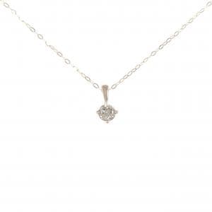 K18PG ダイヤモンド ネックレス 0.25CT