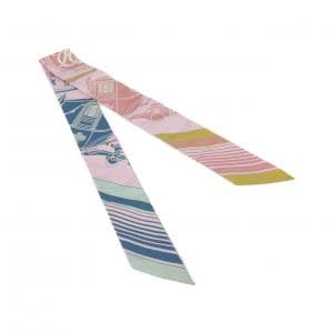 エルメス EX-LIBRIS ツイリー 063791S スカーフ