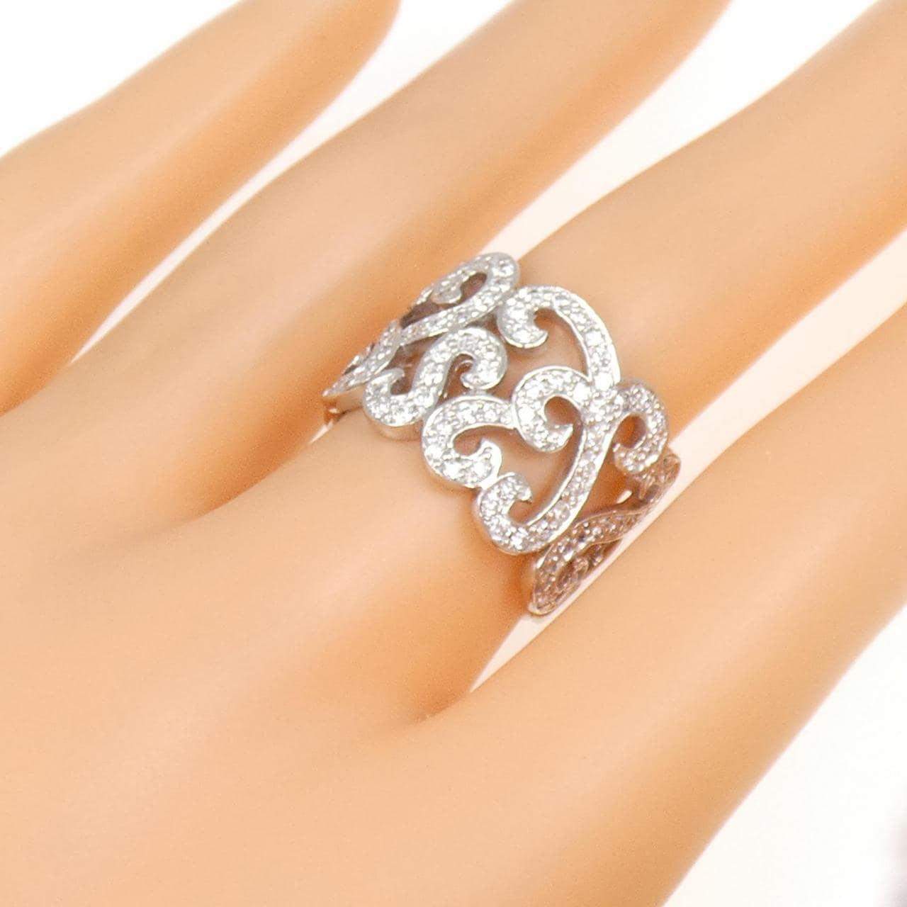 PT ダイヤモンド リング 0.84CT
