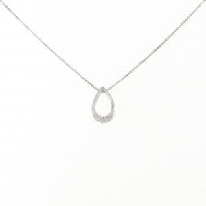 K18WG ダイヤモンド ネックレス 0.03CT