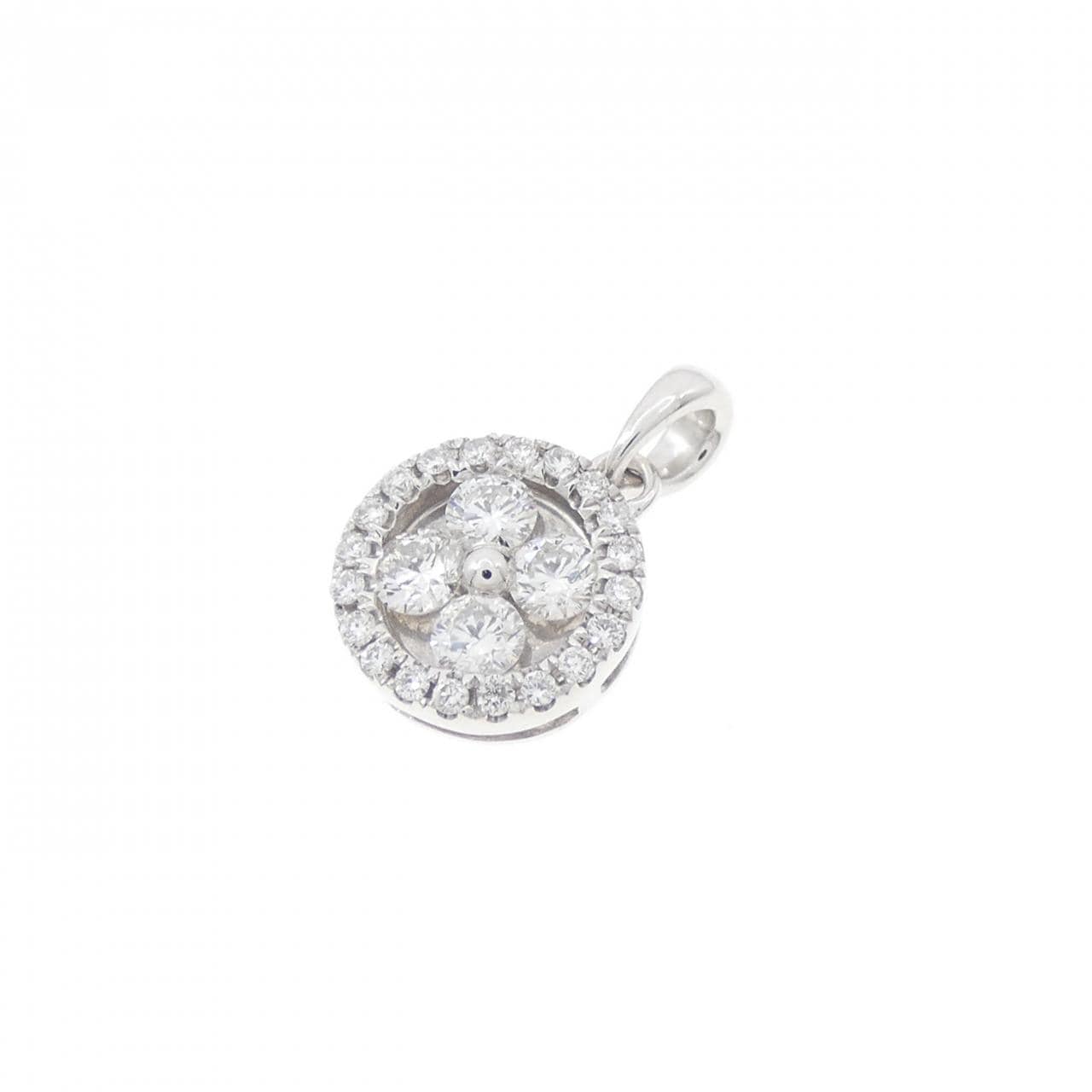 750WG Diamond Pendant 0.30CT