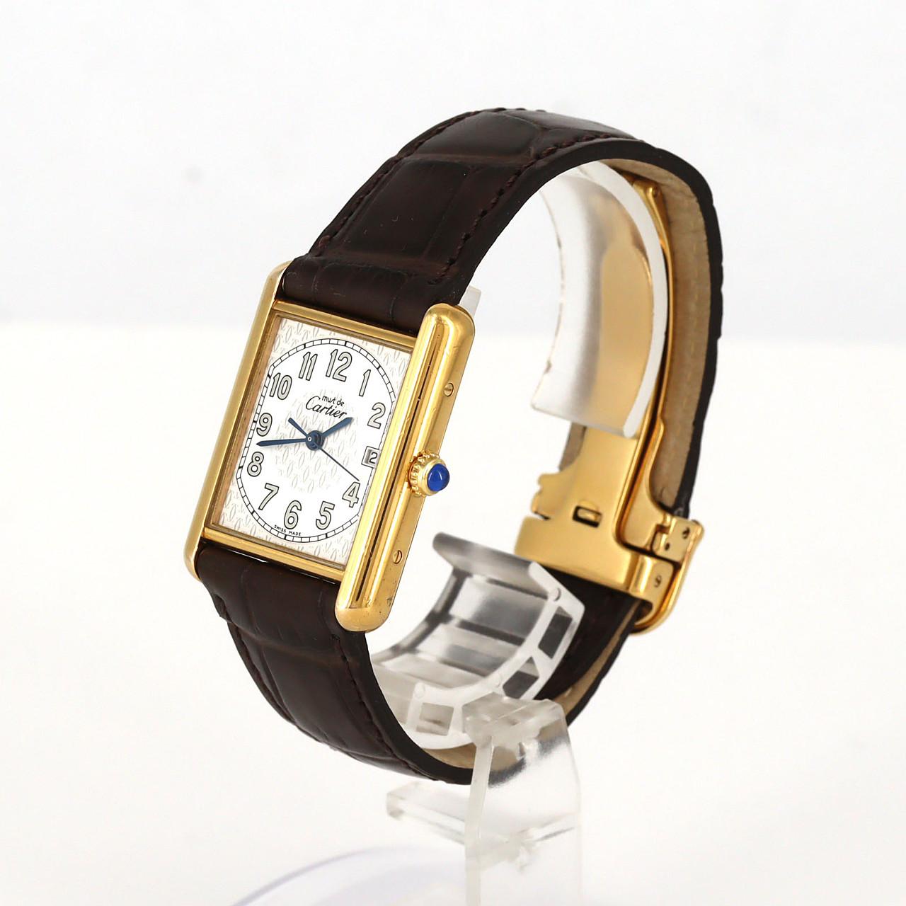カルティエ マストタンクデイト LM GP W1013954 GP クォーツ