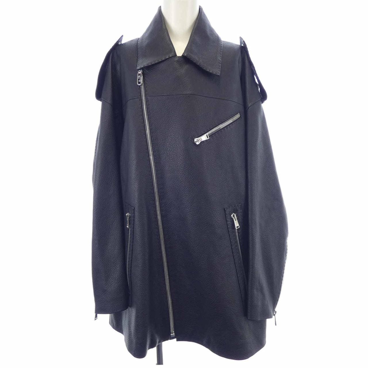 フェンディ FENDI FPJ106 APRQ レザーライダースジャケット