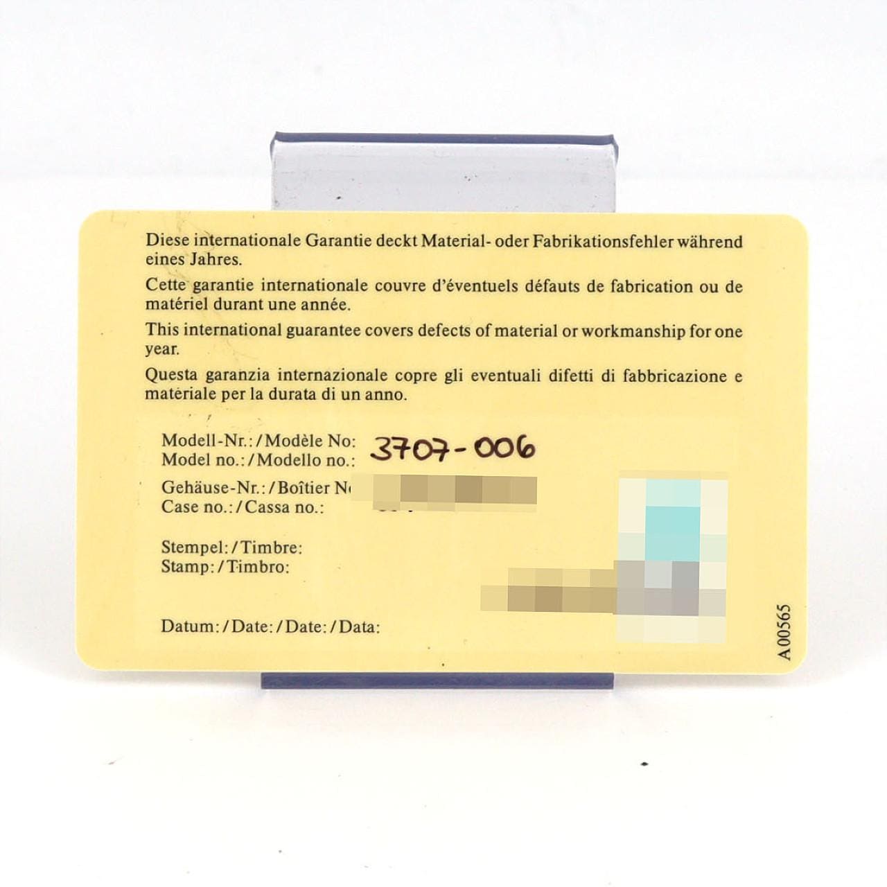 IWC GSTクロノ IW370708 SS 自動巻