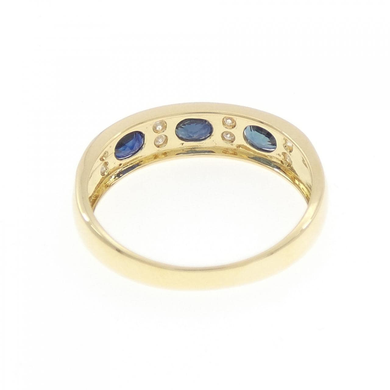 K18YG サファイヤ リング 0.60CT