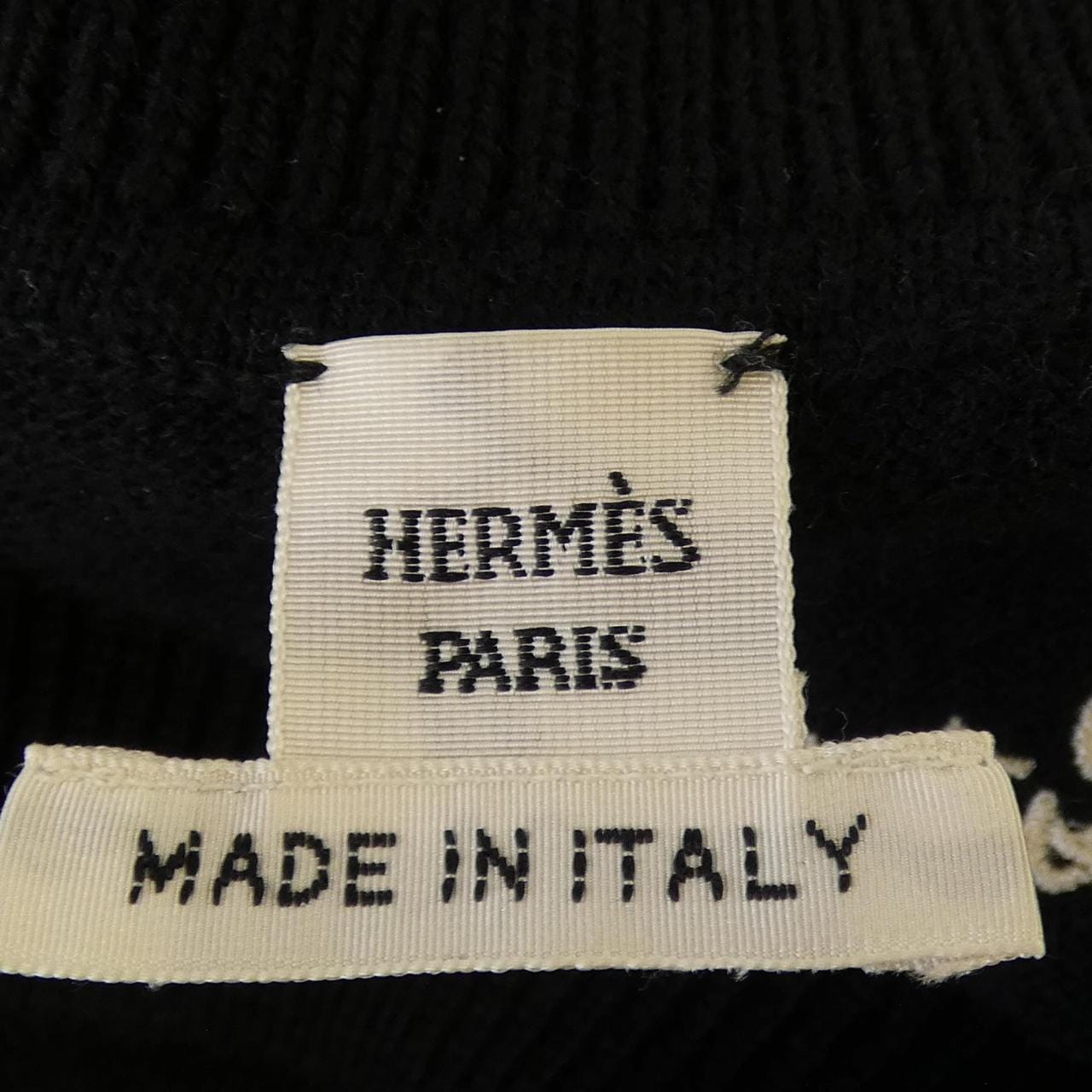 エルメス HERMES POSTE ET CAVALERIE *16-7700. ワンピース