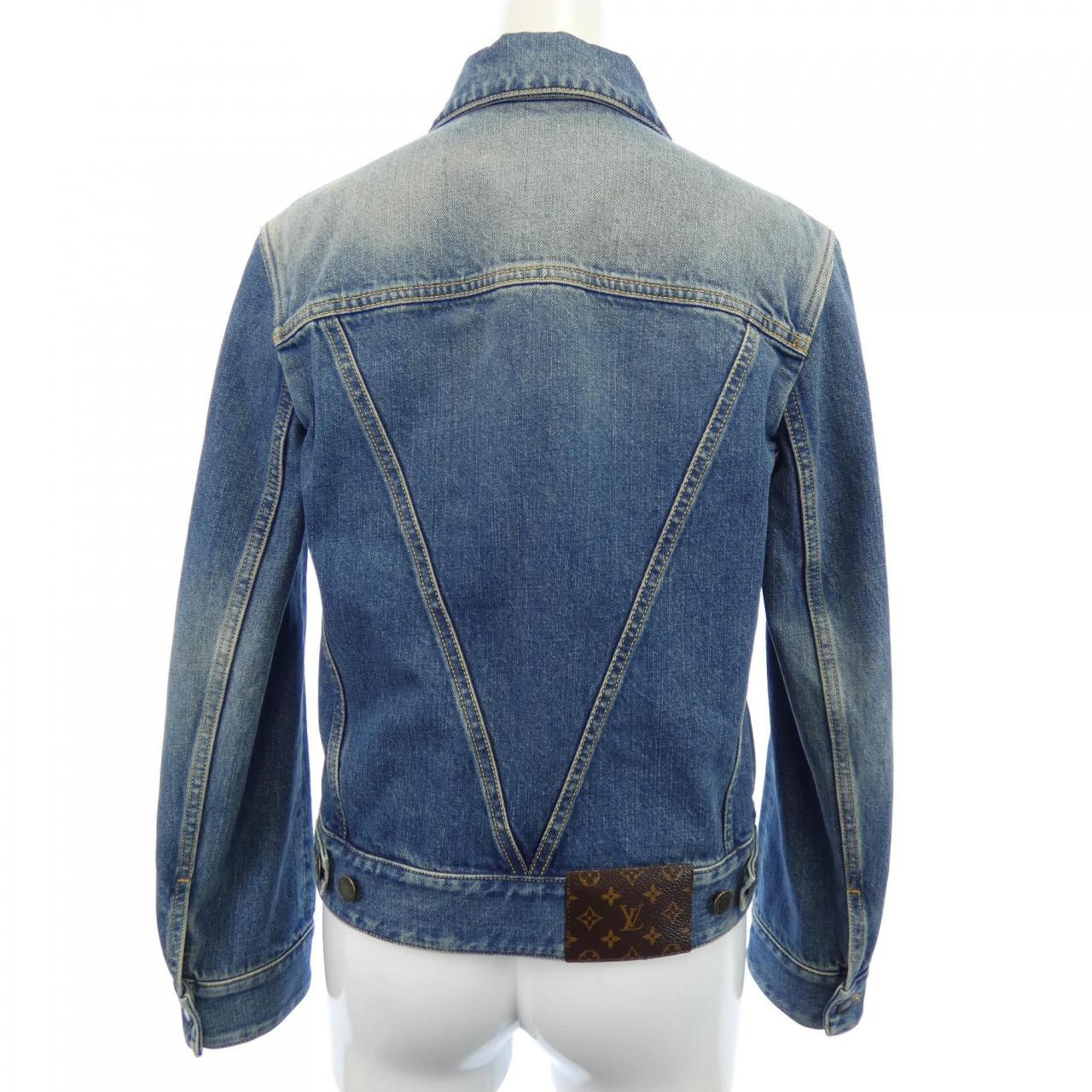 ルイヴィトン LOUIS VUITTON ショートデニムジャケット FQJA20GM1 デニムジャケット