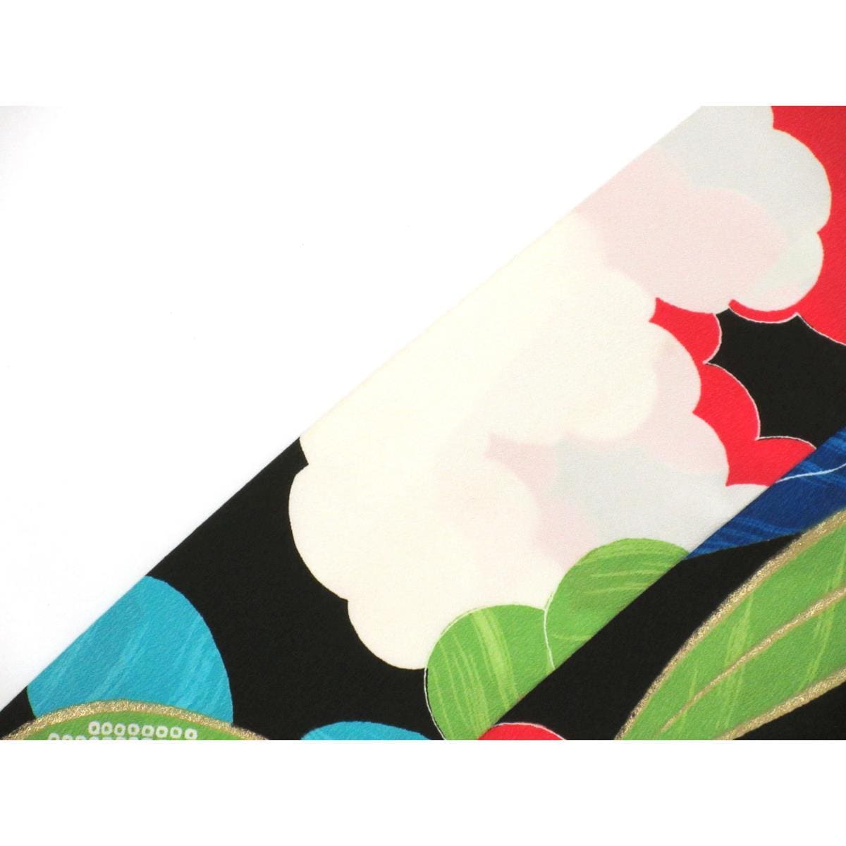 化繊　二尺袖　モダンアンテナ