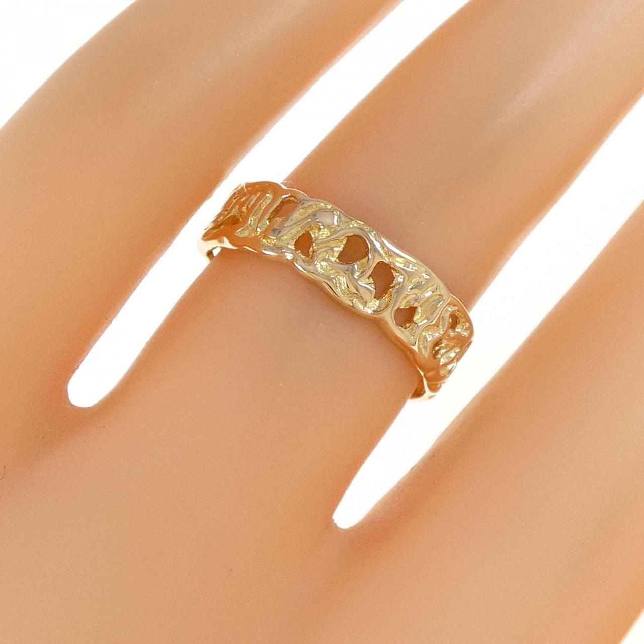 K18YG ring