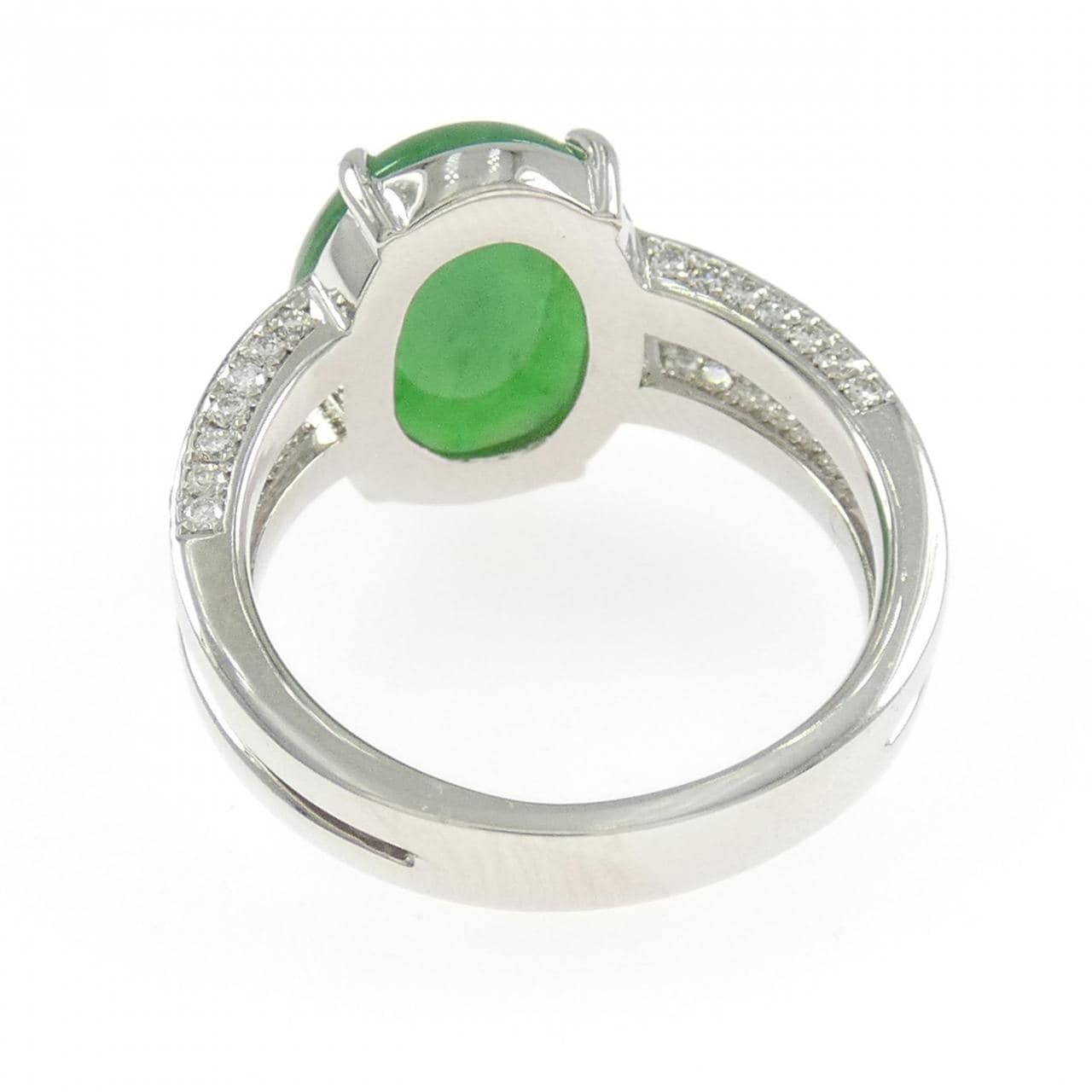 PT900 ヒスイ リング 5.77CT