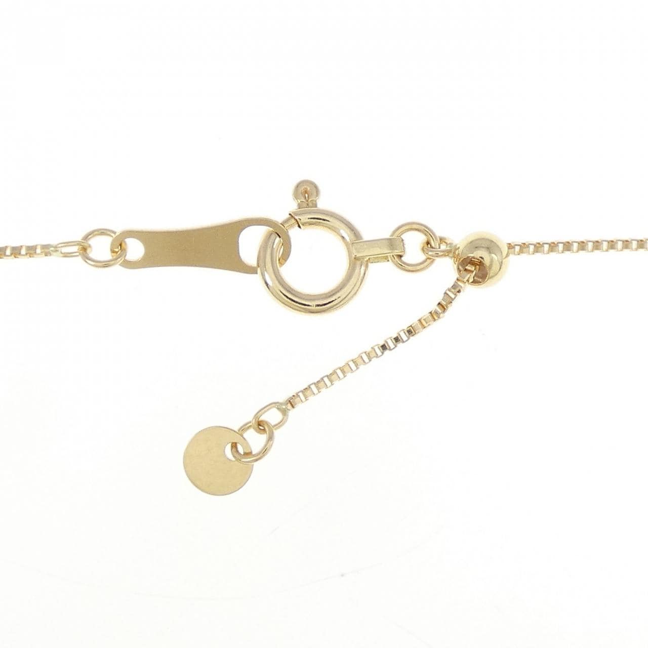【新品】K18YG ダイヤモンド ネックレス 0.45CT