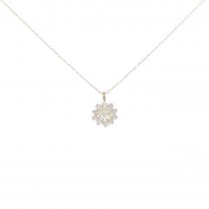 【新品】K18YG ダイヤモンド ネックレス 0.35CT
