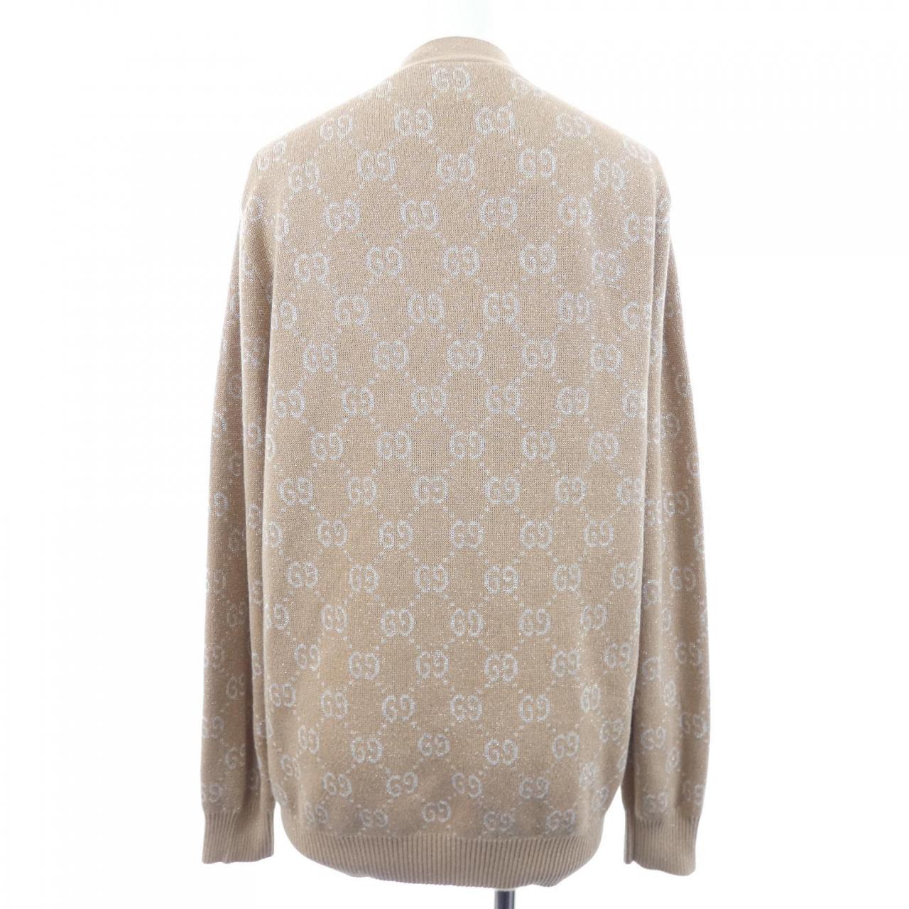 グッチ GUCCI ラメ GGジャカード 678434 XKB54 カーディガン