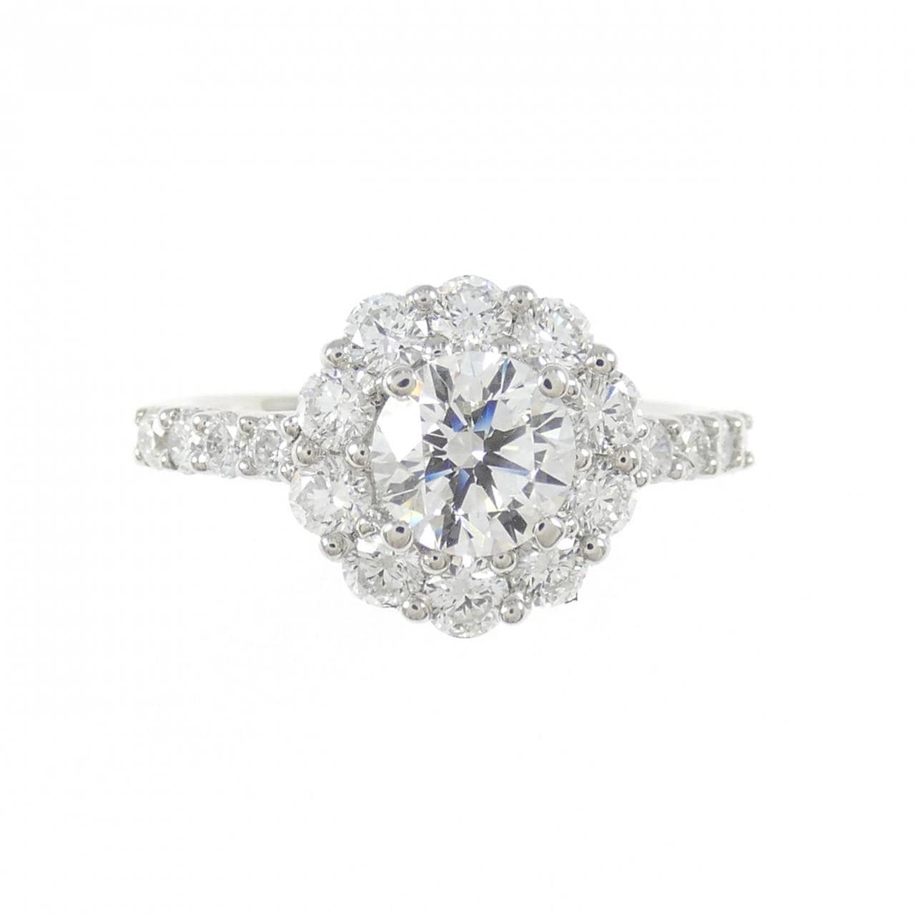 PT900 ダイヤモンド リング 0.731CT D VS2 3EXT H&C