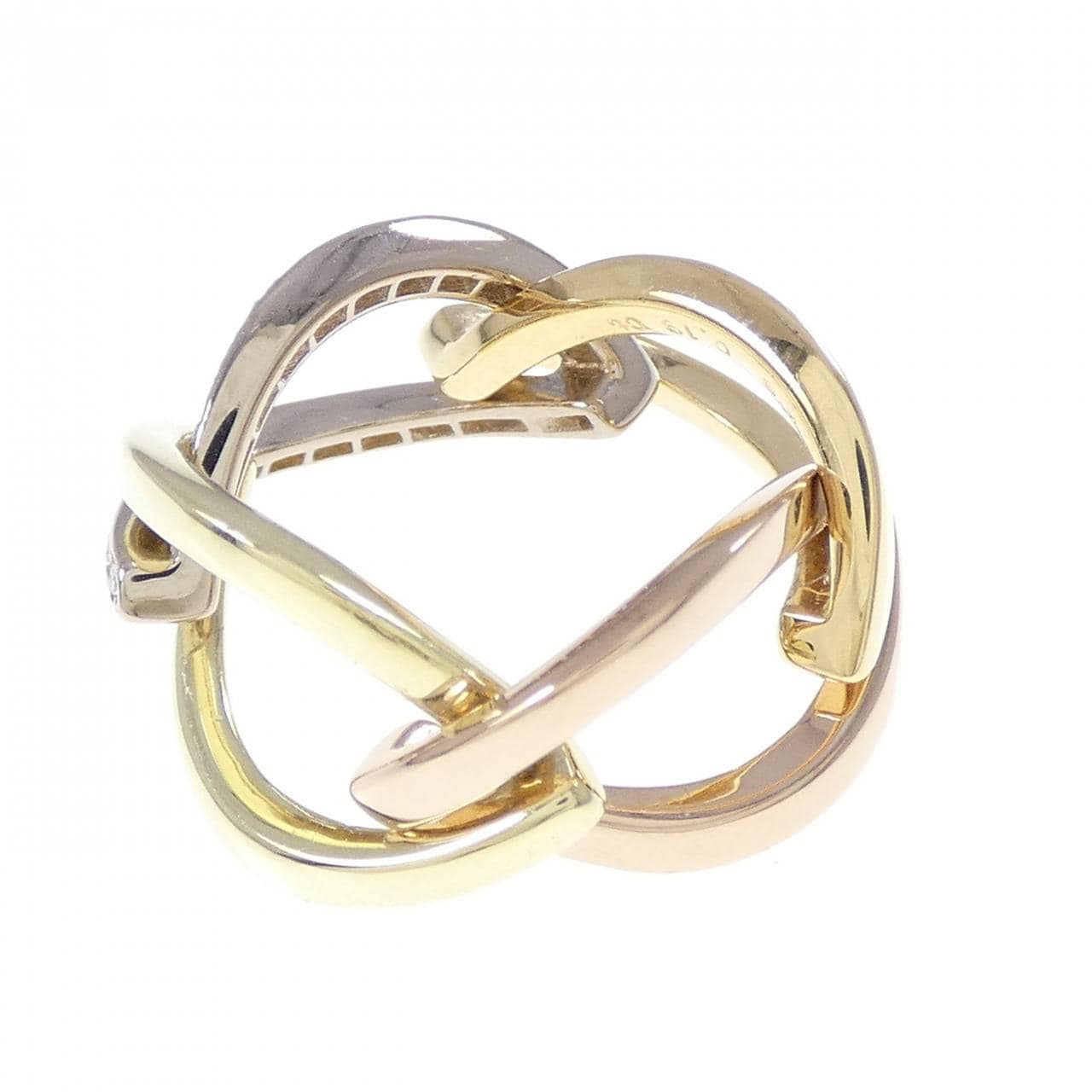 ミキモト ダイヤモンド リング 0.19CT