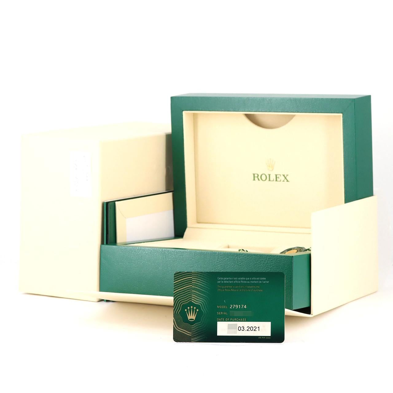 ロレックス デイトジャスト 279174 SSxWG 自動巻 ランダム番