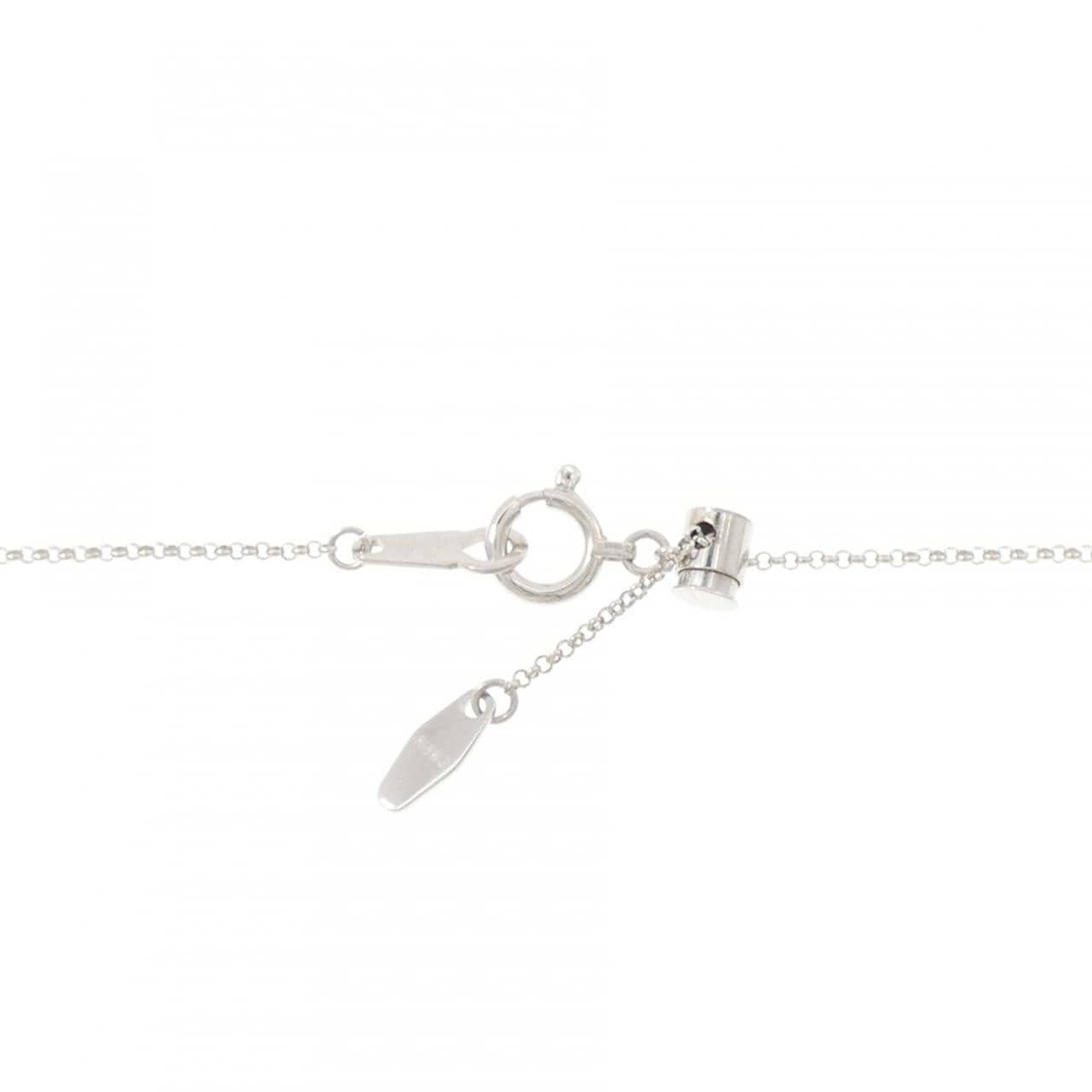 K18WG ダイヤモンド ネックレス 0.30CT