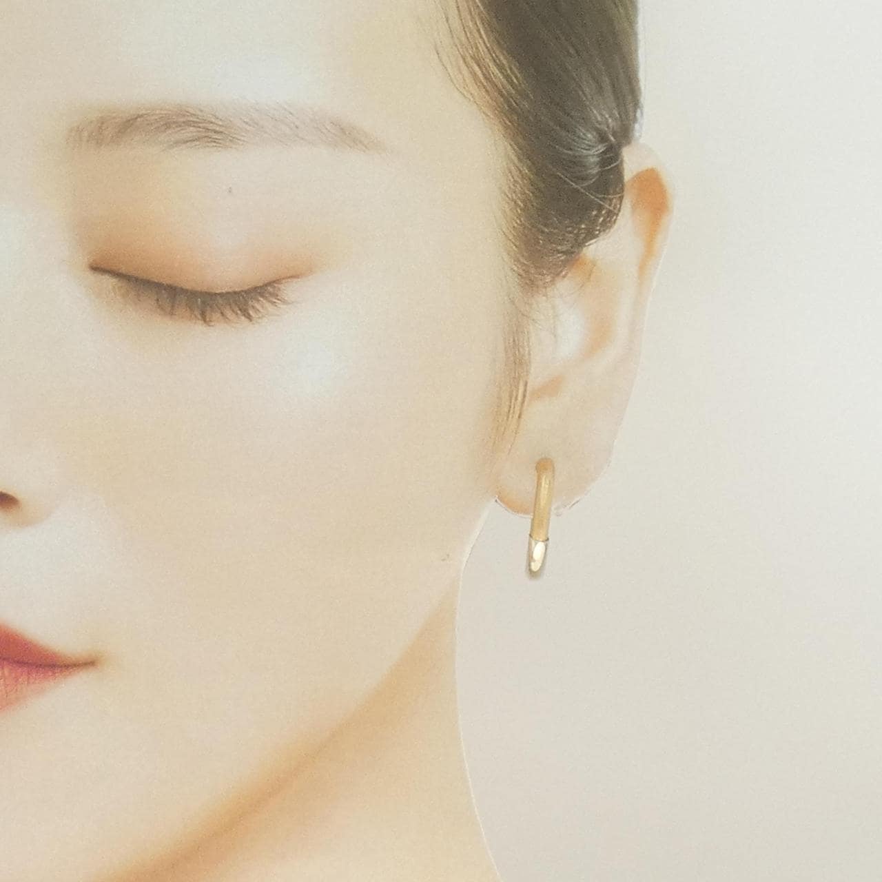 K18スリーカラー イヤリング