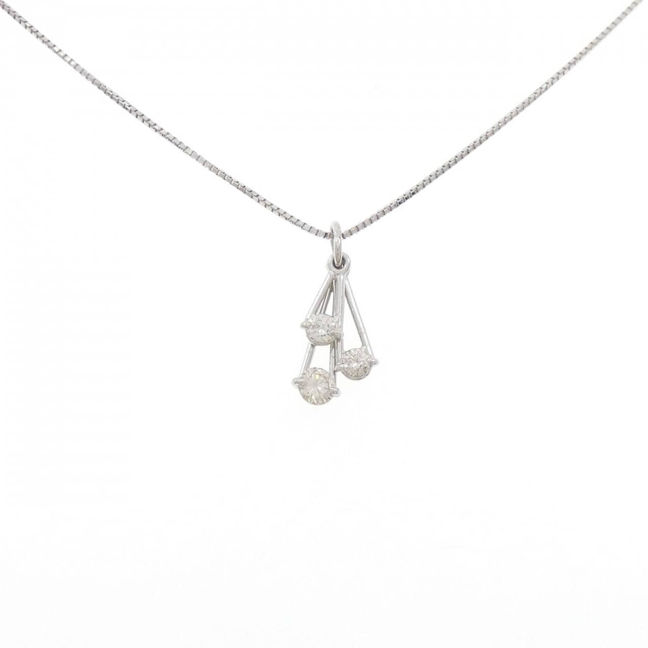 PT850 ダイヤモンド ネックレス 0.25CT