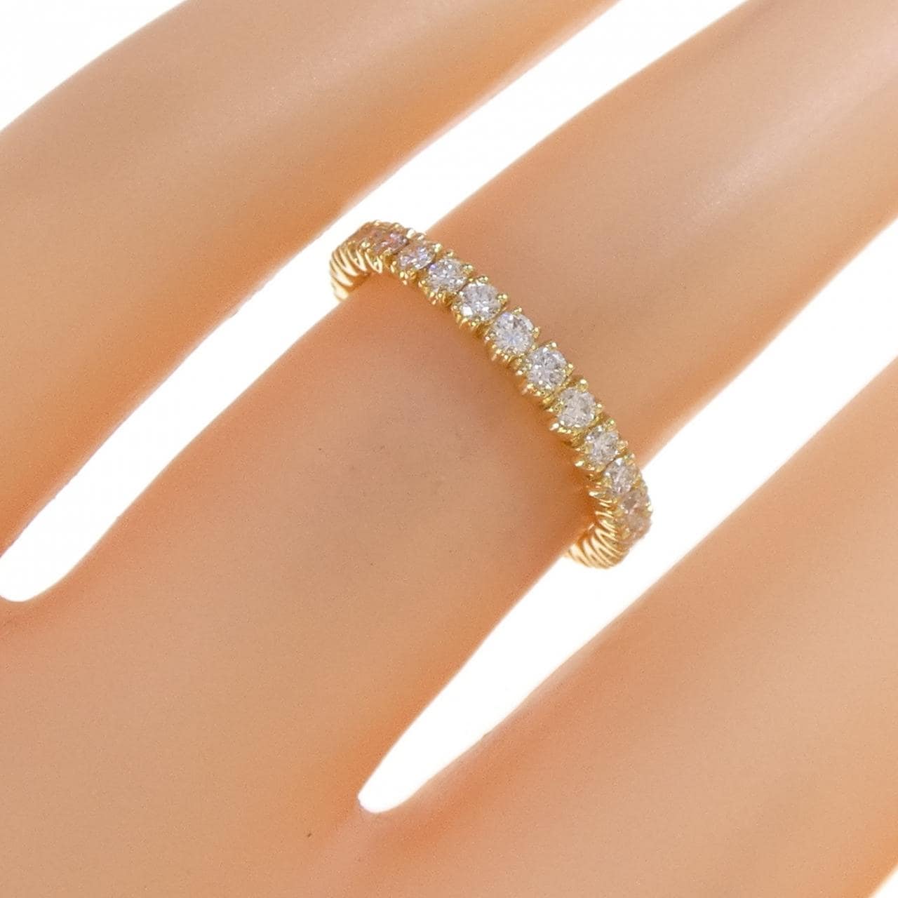 K18YG ダイヤモンド リング 0.53CT