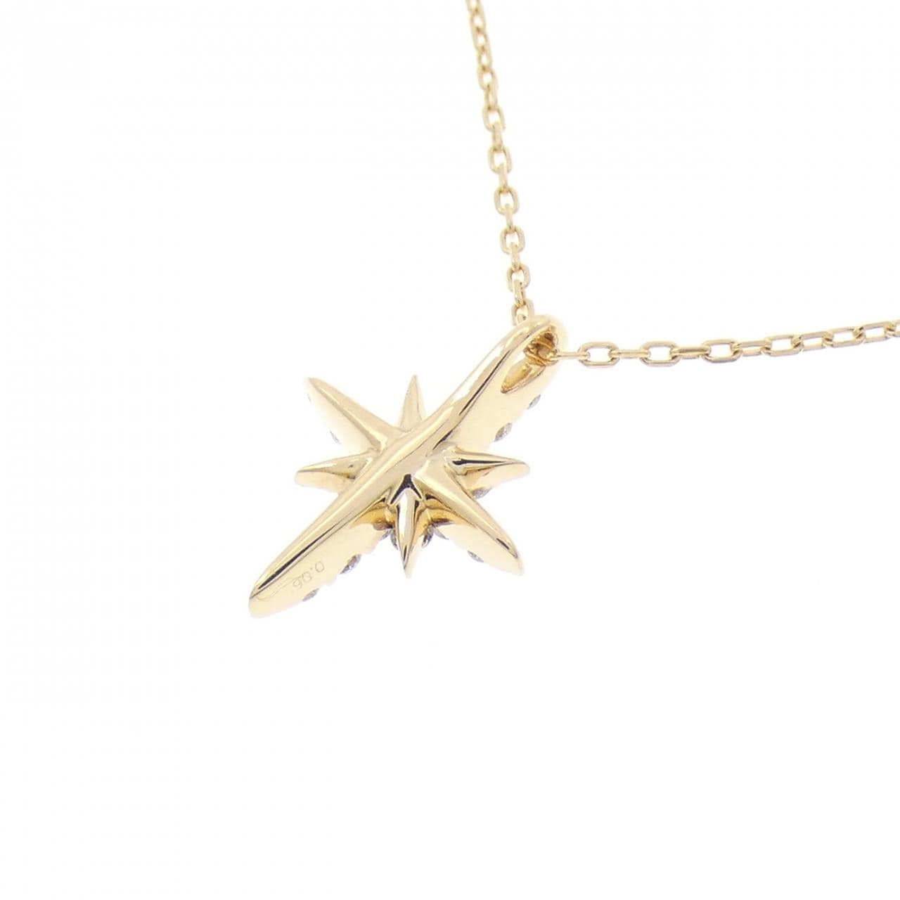 スタージュエリー ダイヤモンド ネックレス 0.06CT