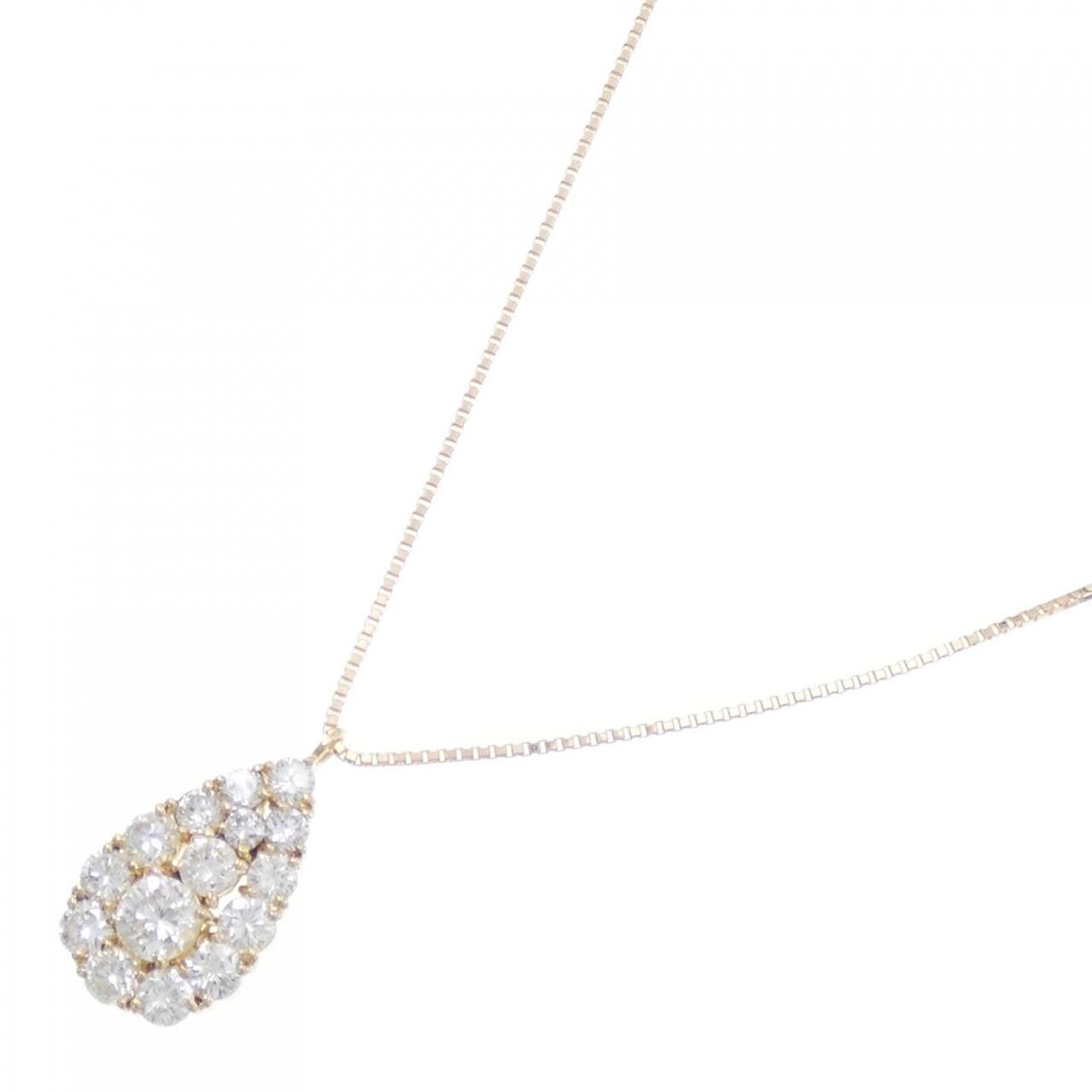 K18YG Diamond necklace