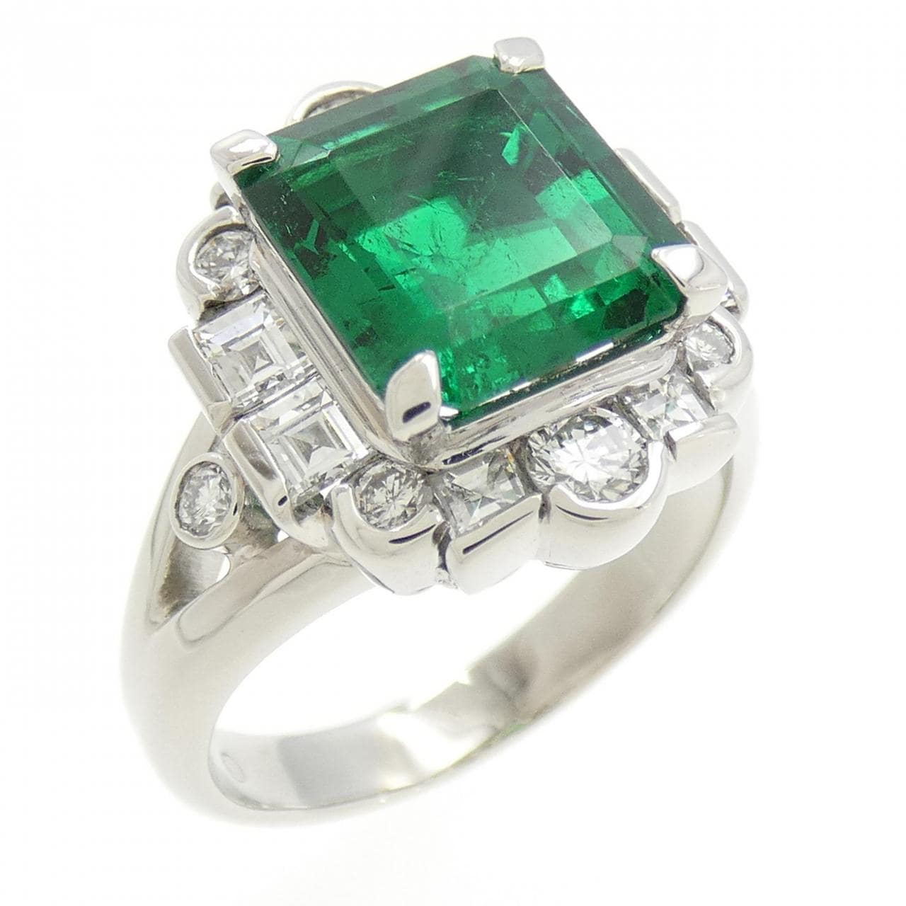 PT Emerald Ring 3.14CT Colombian