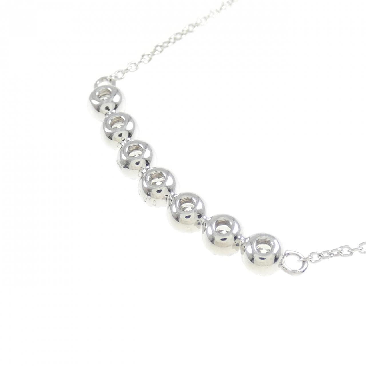 PT900/PT850 ダイヤモンド ネックレス 0.303CT