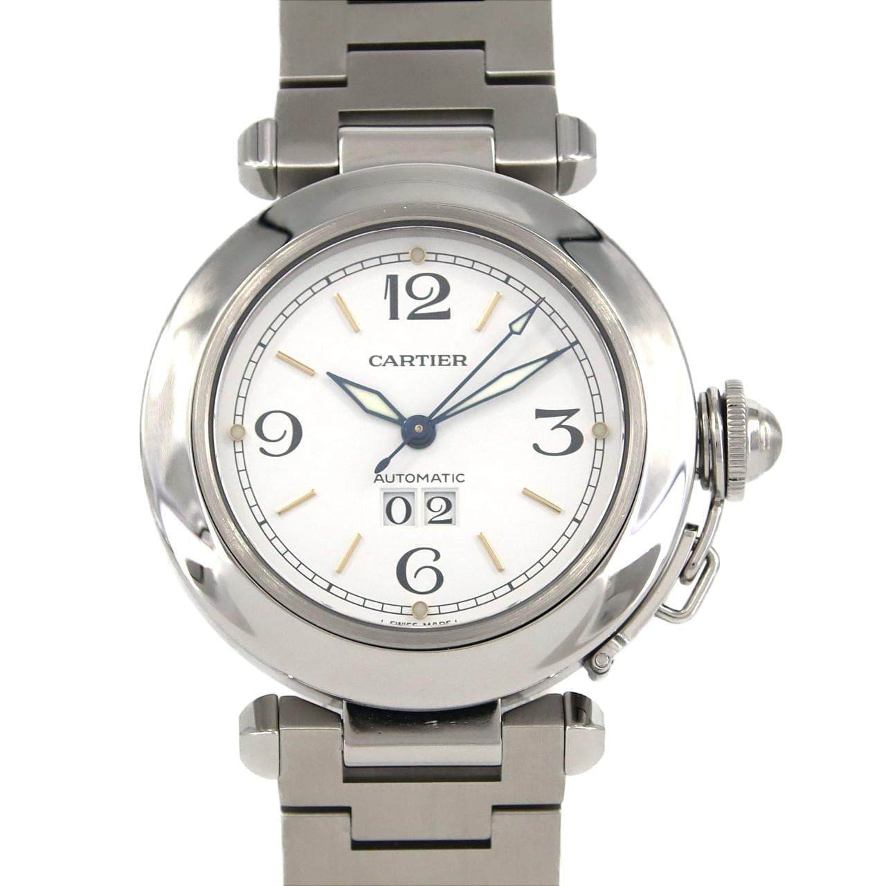 Cartier Pasha C Grande Date W31044M7 SS Automatic