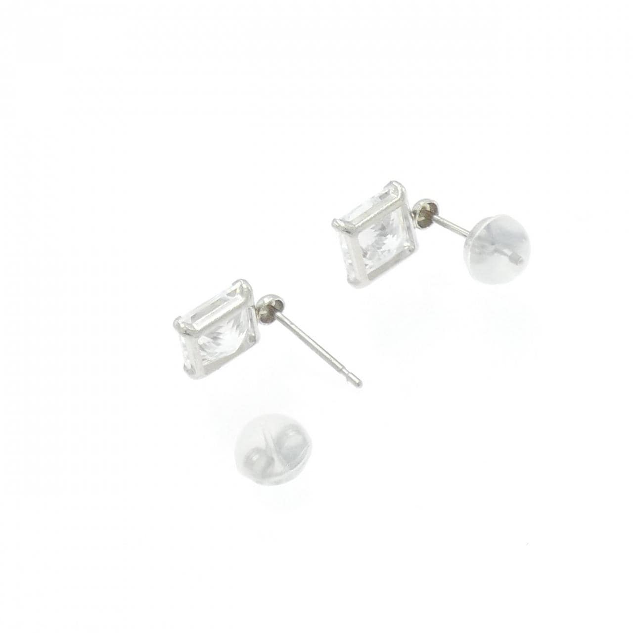 [新品] PT900 立方体耳环
