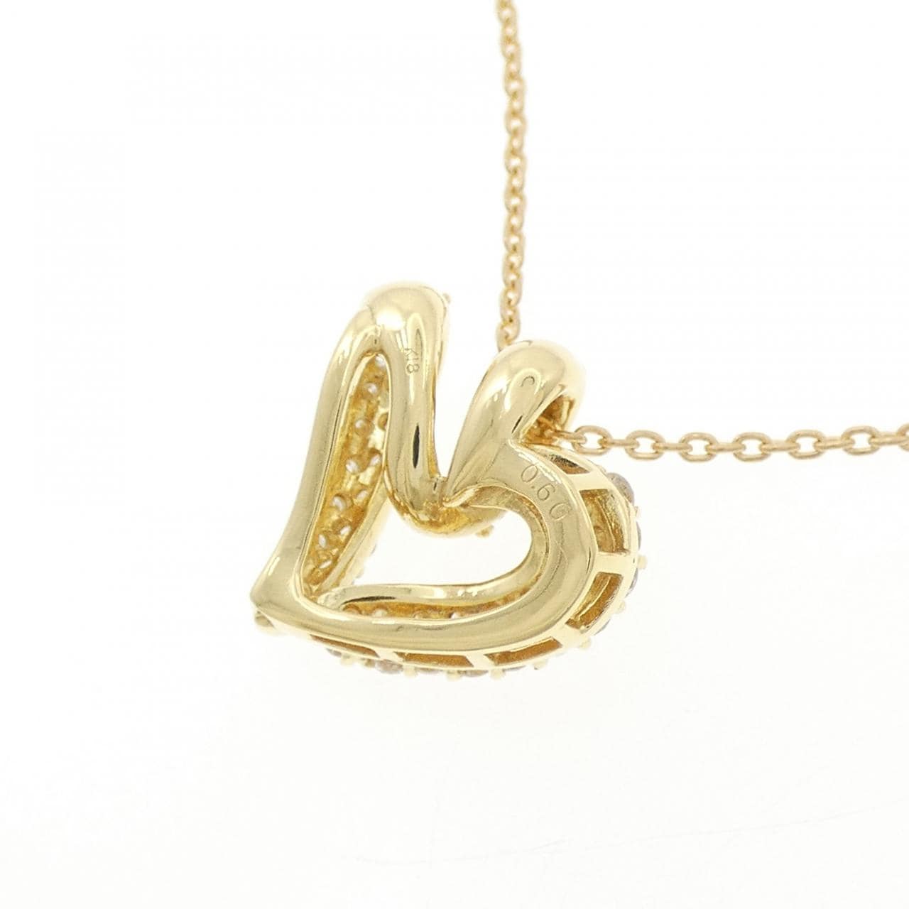 K18YG ダイヤモンド ネックレス 0.60CT