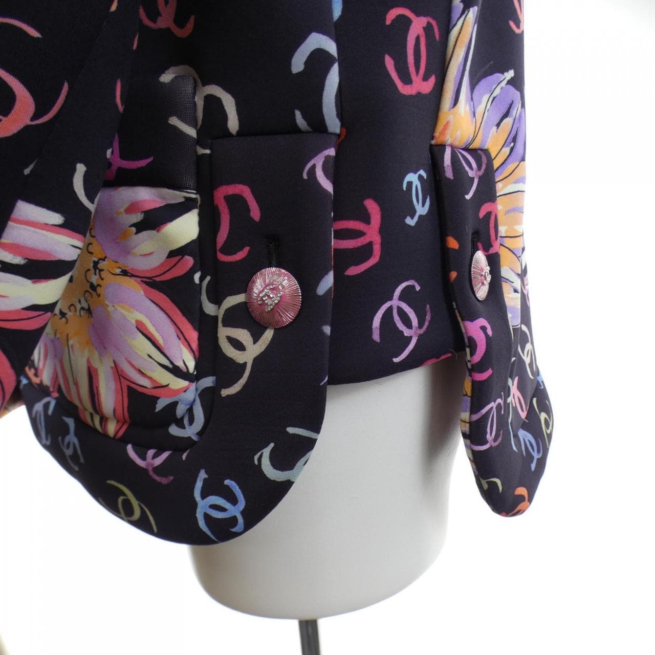 シャネル CHANEL LOOK65 P77202V69007 ノーカラージャケット