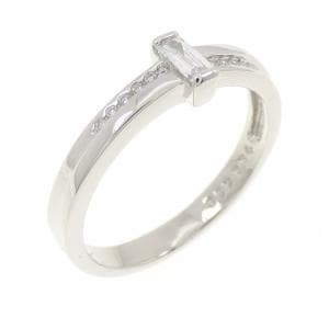 PT950 ダイヤモンド リング 0.08CT