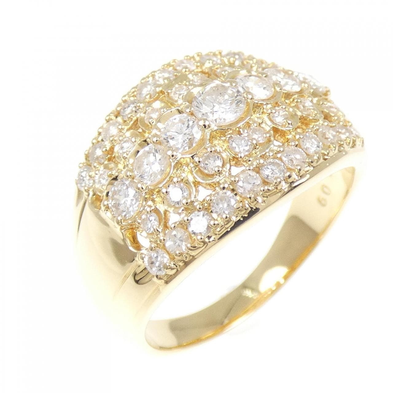 K18YG ダイヤモンド リング 1.09CT