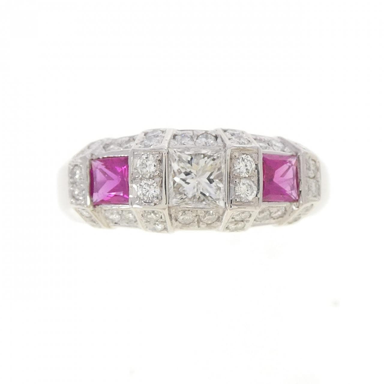 PT900 ルビー リング 0.41CT