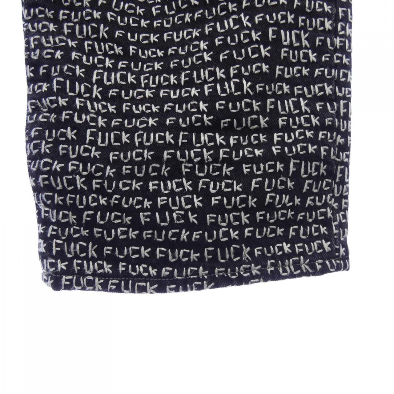シュプリーム SUPREME Fuck Stitch Loose Fit Jea ジーンズ