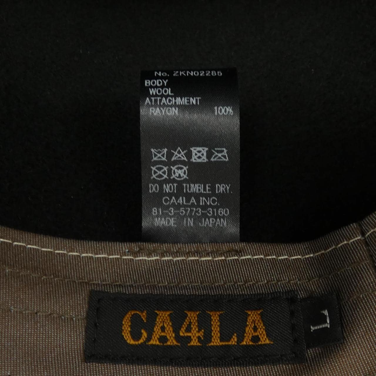 カシラ CA4LA ハット