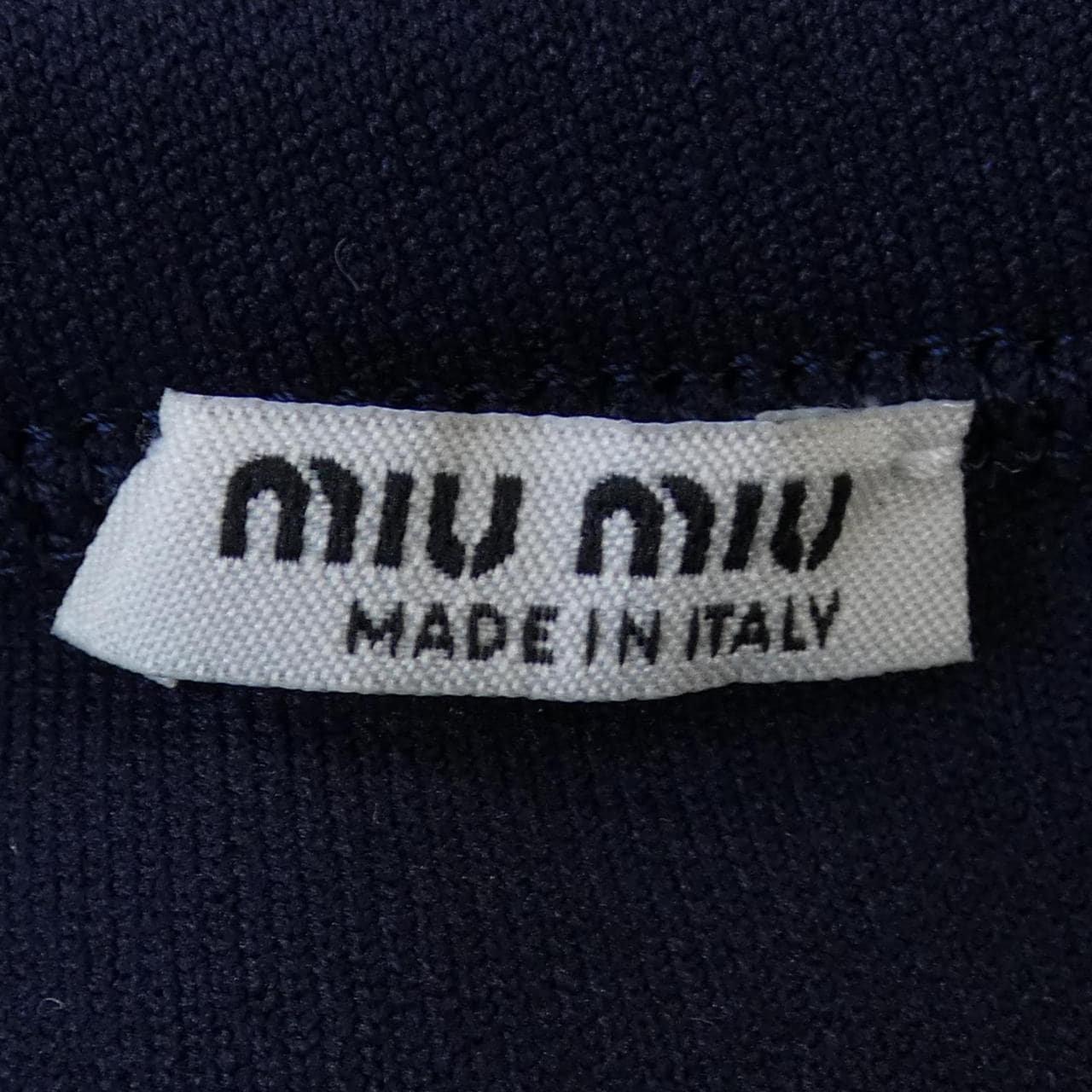 ミュウミュウ MIU MIU ナイロンミニスカート MMG505 S000 14SJ スカート