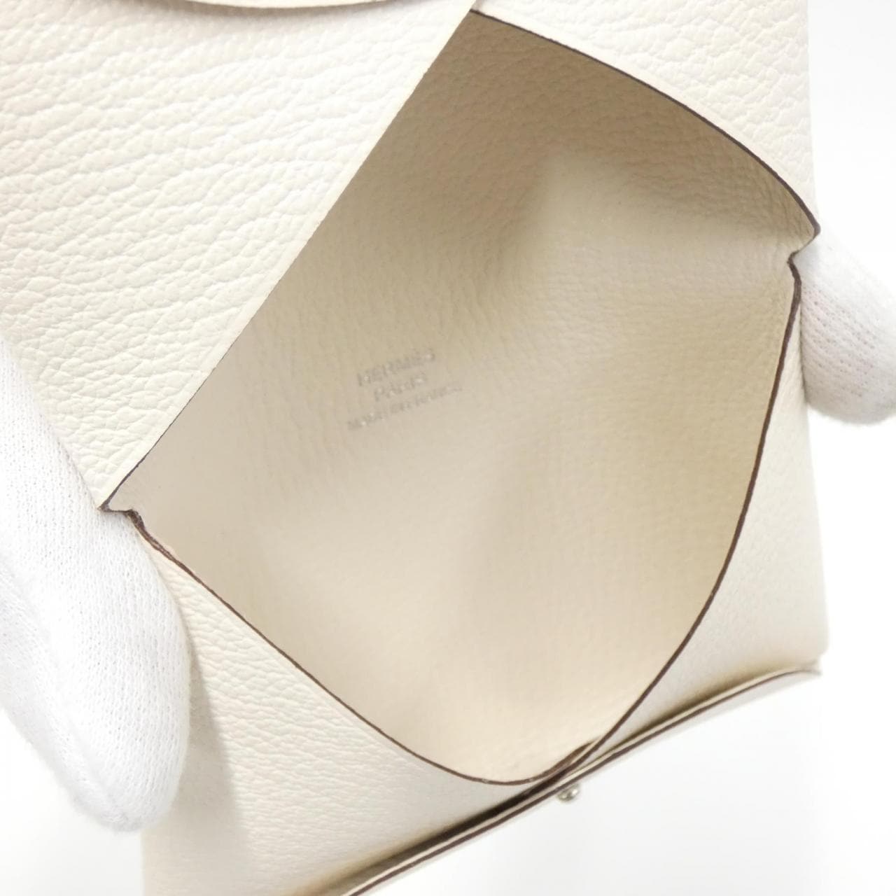 HERMES Calvi 044166CK card case
