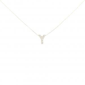 アーカー プルミエ エトワール イニシャル ネックレス 0.14CT