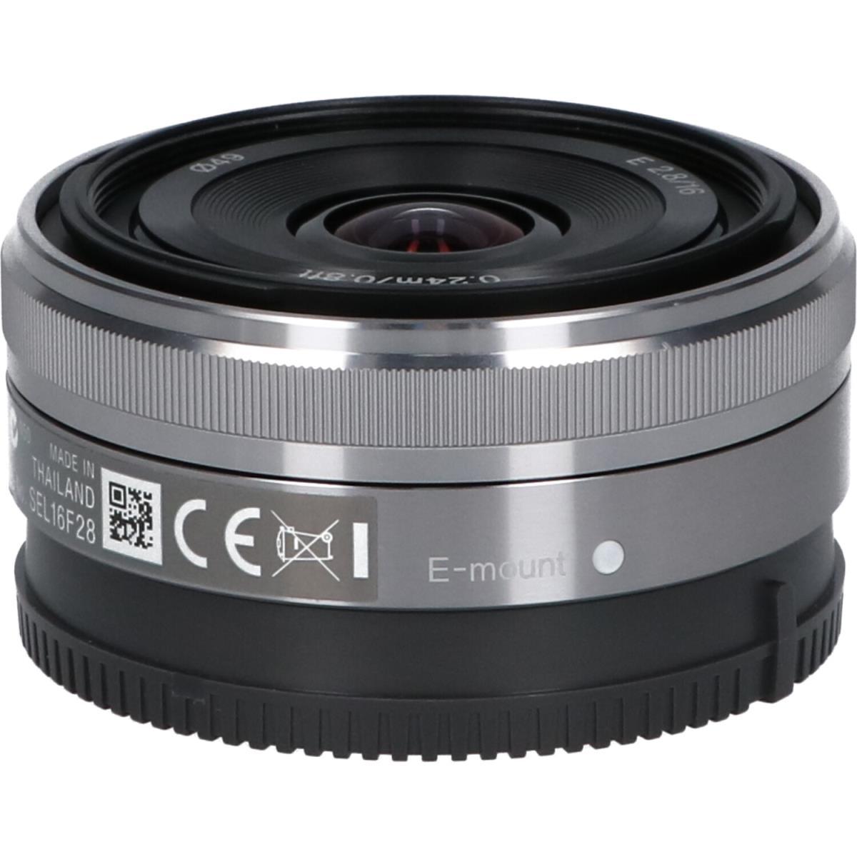 【特価】SONY E 16mm F2.8 SEL16F28 シルバー