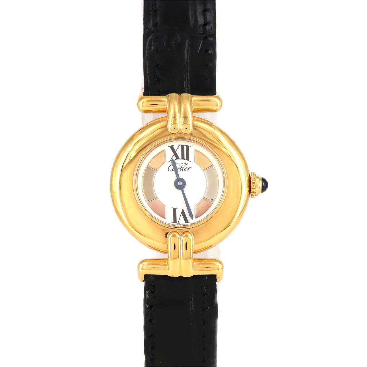 Cartier W1006654 GP マストコリゼ SMサイズ　クォーツ Cartier W1006654 GP マストコリゼ SMサイズクォーツ