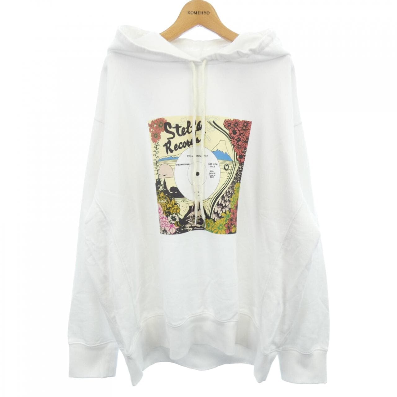 ステラマッカートニー STELLA MCCARTNEY レコードフーディ パーカー