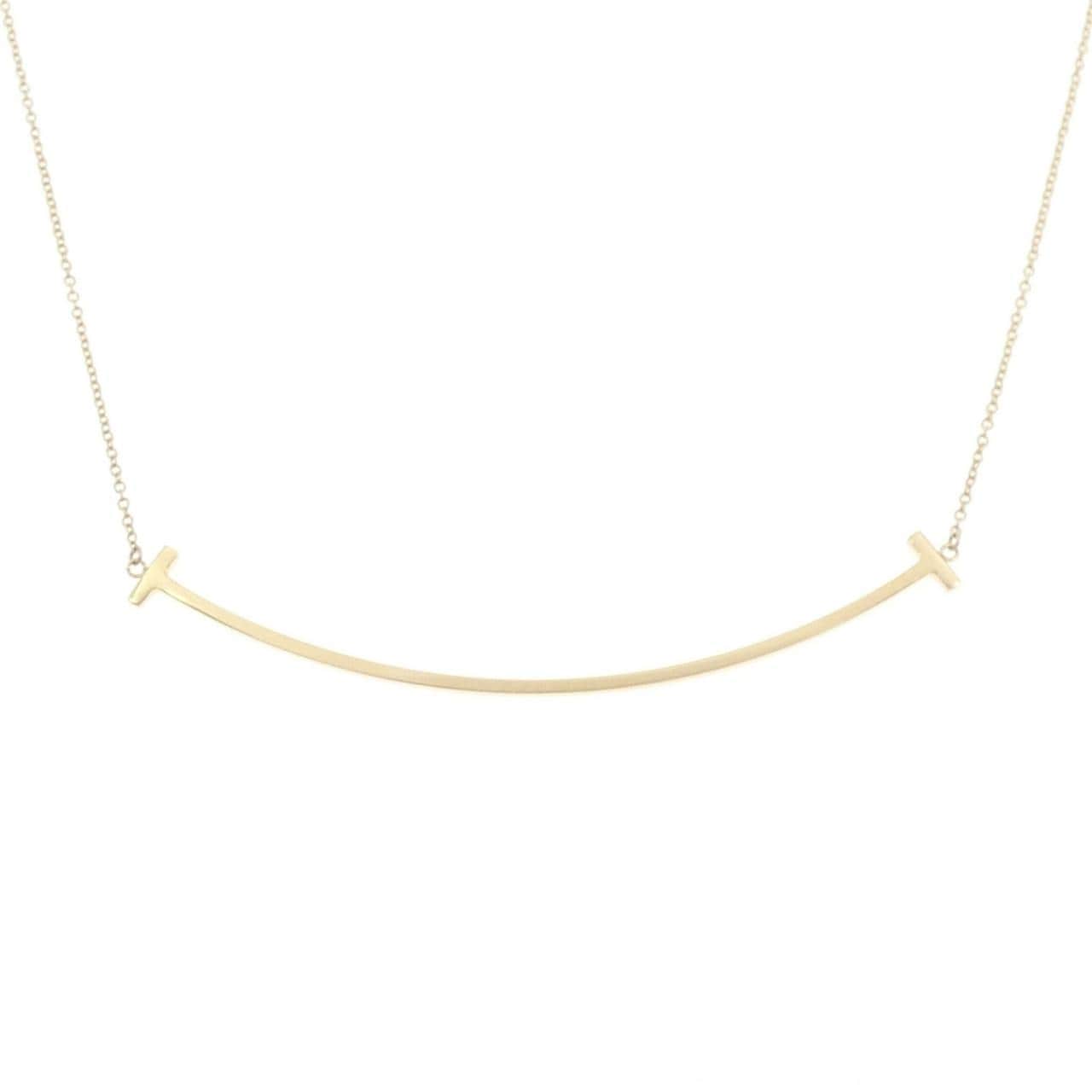 ティファニー Tスマイル ラージ ネックレス