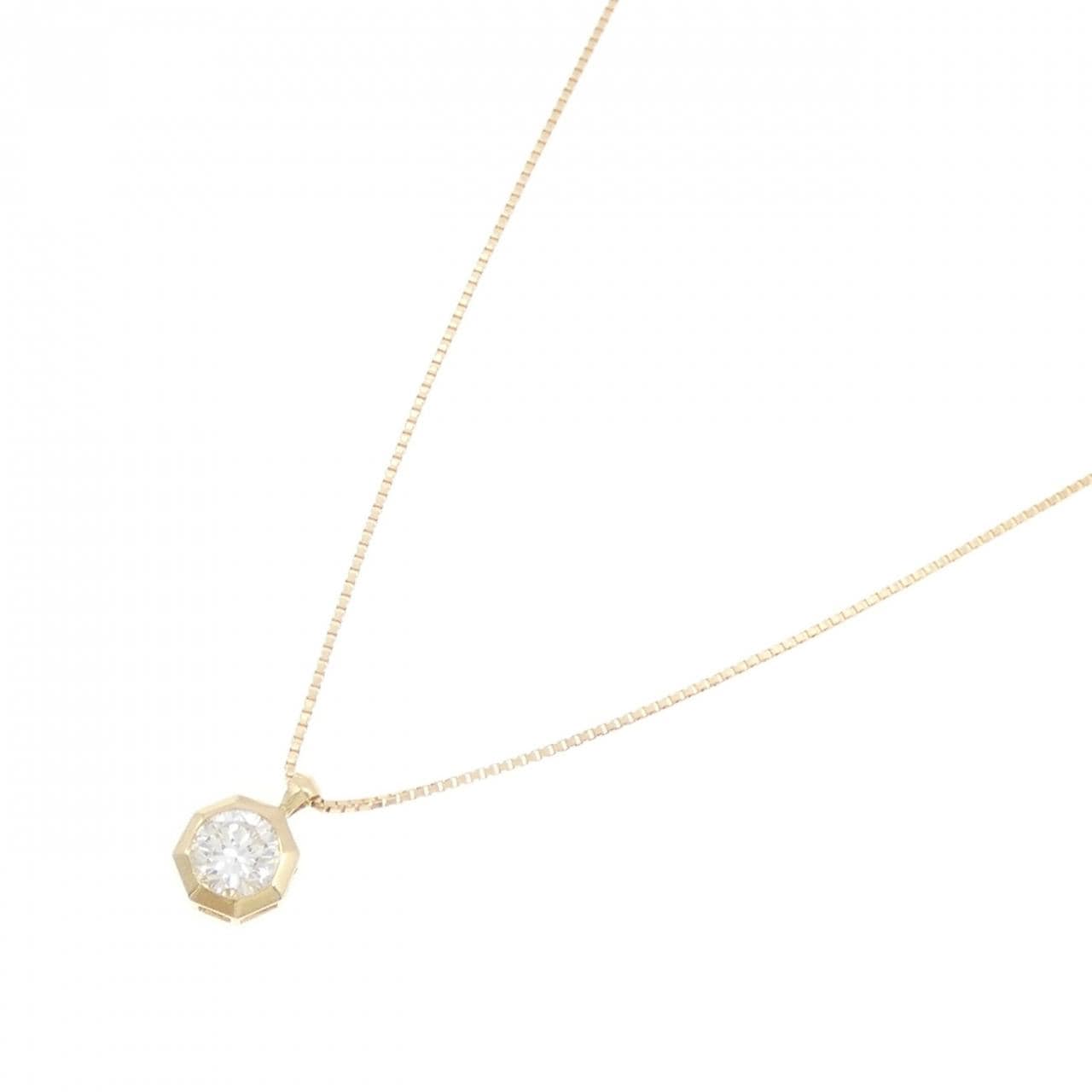 K18YG ダイヤモンド ネックレス 0.647CT