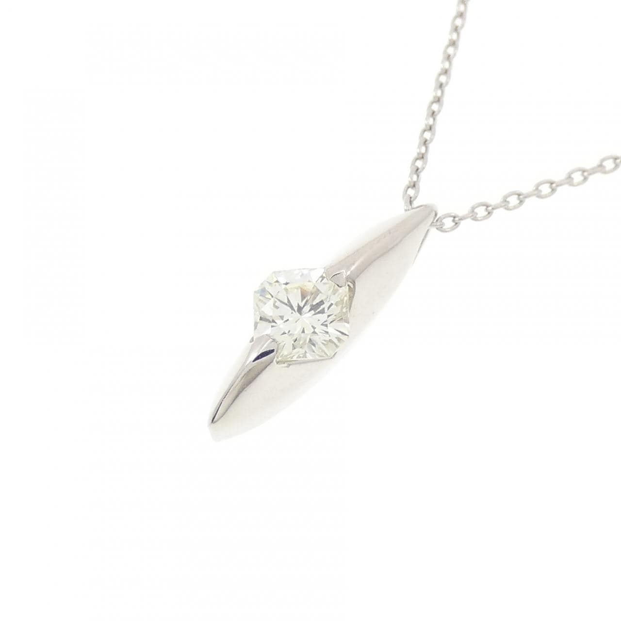 PT950/PT850 ダイヤモンド ネックレス 0.330CT