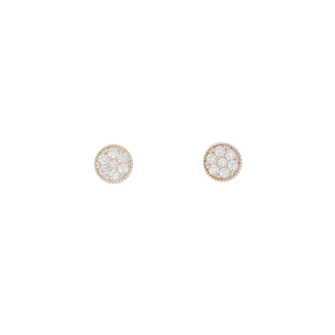 【リメイク】K10YG ダイヤモンド ピアス 0.20CT