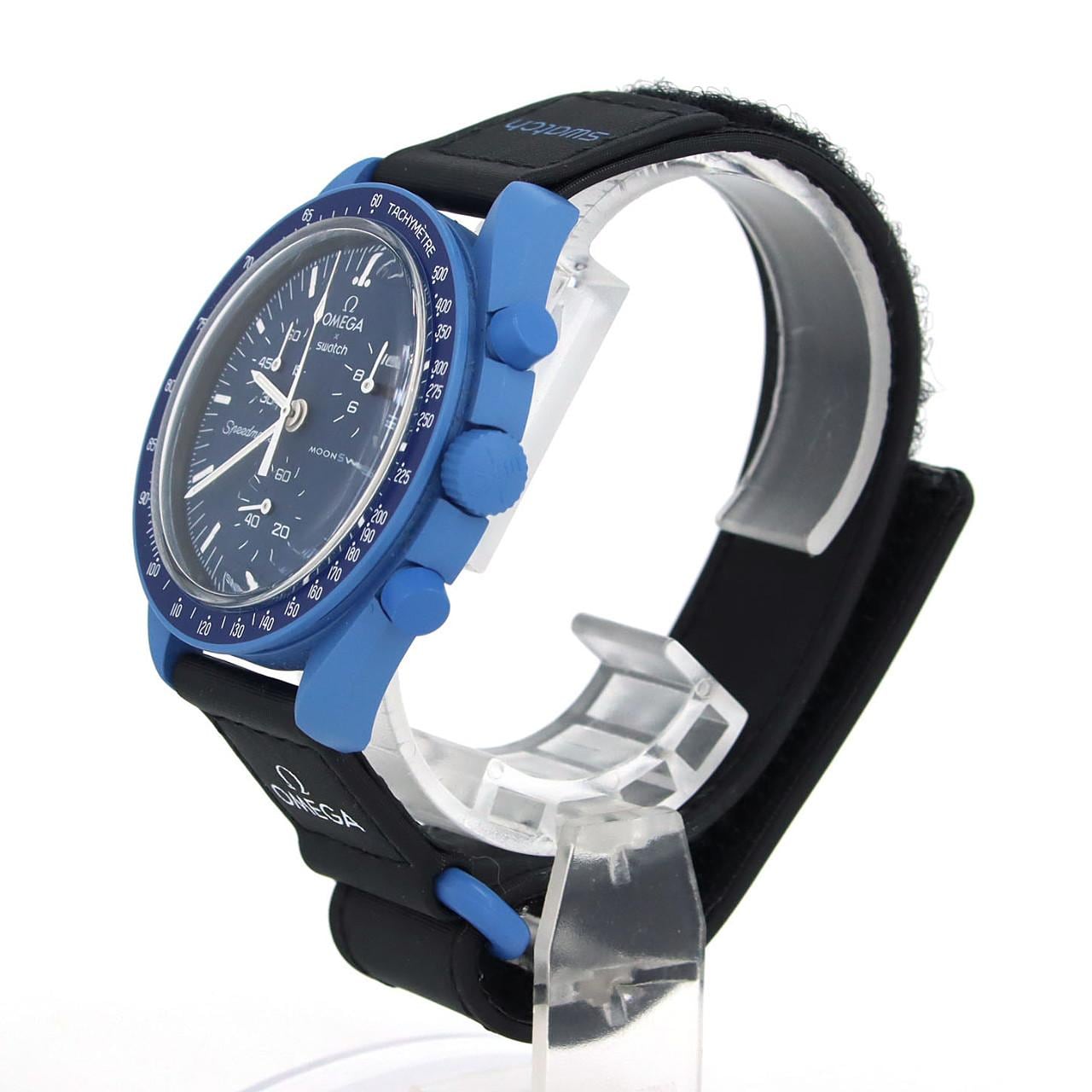 スウォッチ スウォッチxオメガ･ミッショントゥネプチューン S033N100 バイオセラミック クォーツ